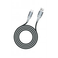  USB kabelis Devia Shark Type-C 1.5m 5A white 